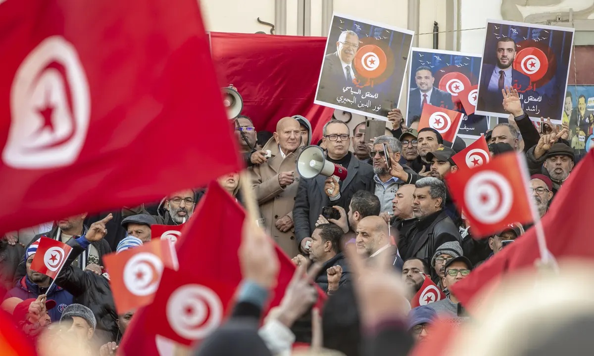 Tunisia Opposition Leaders On Hunger Strike